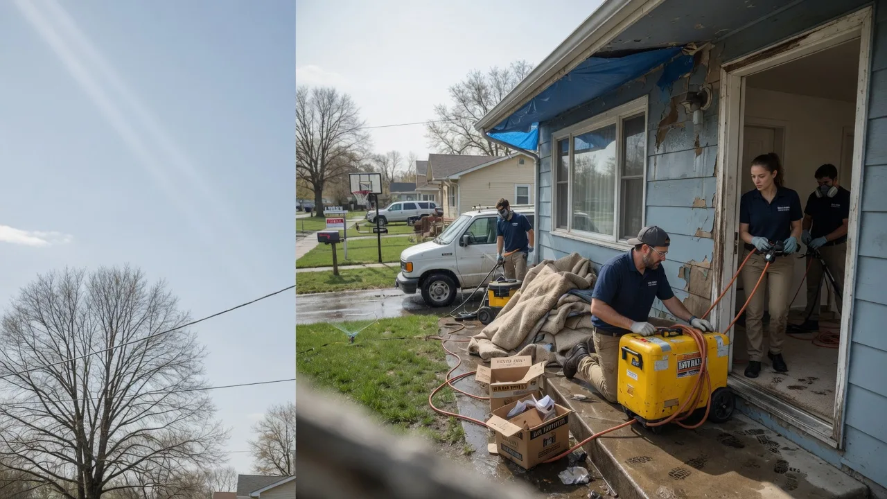 Basement Flood Cleanup in Jones, LA near me